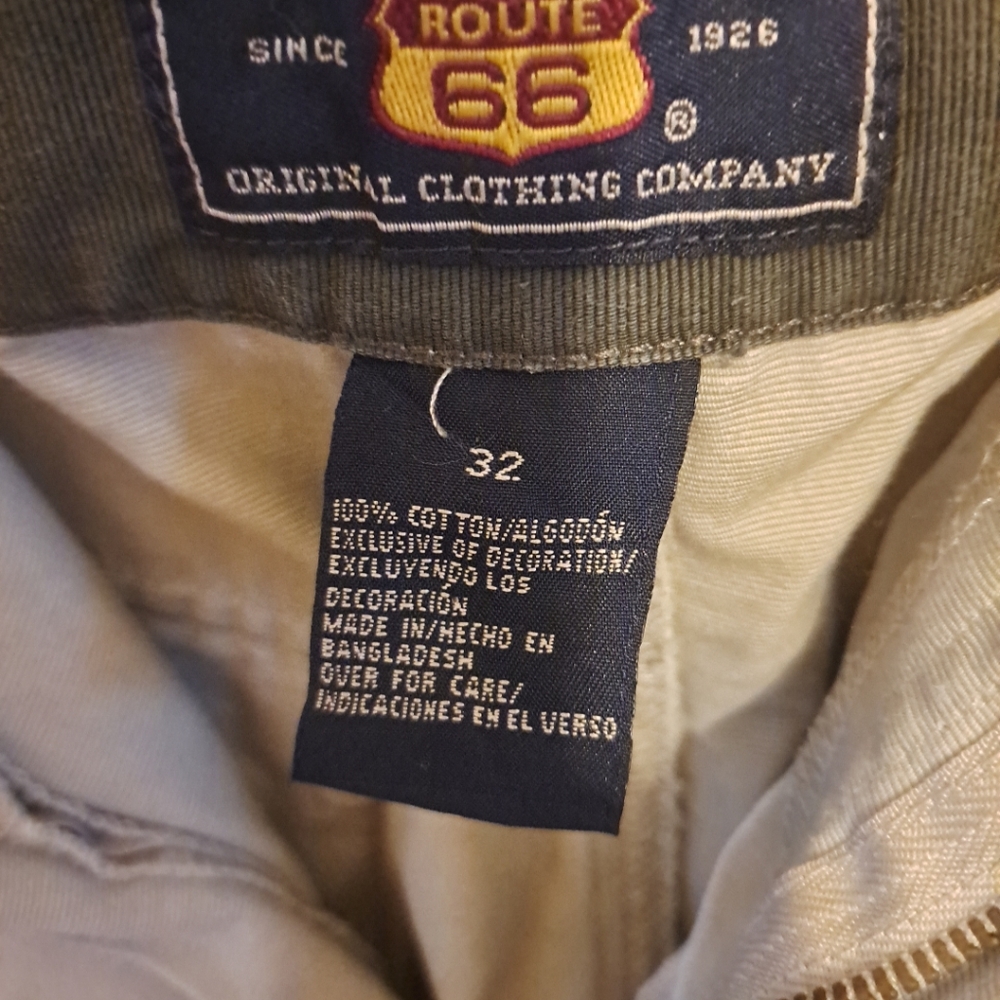 VTG Route 66 Convertable Men's Pants Size 32X30  Hiking Outdoor work detachable